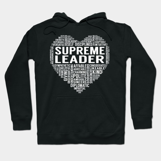 Supreme Leader Heart Hoodie by LotusTee